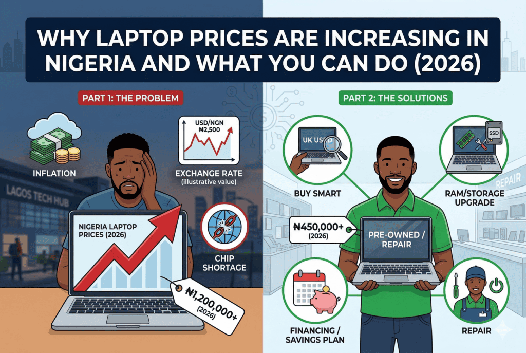 Why Laptop Prices Are Increasing in Nigeria and What You Can Do (2026)
