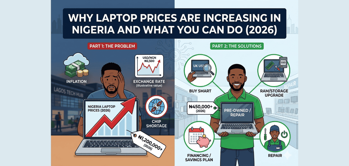 Why Laptop Prices Are Increasing in Nigeria and What You Can Do (2026)